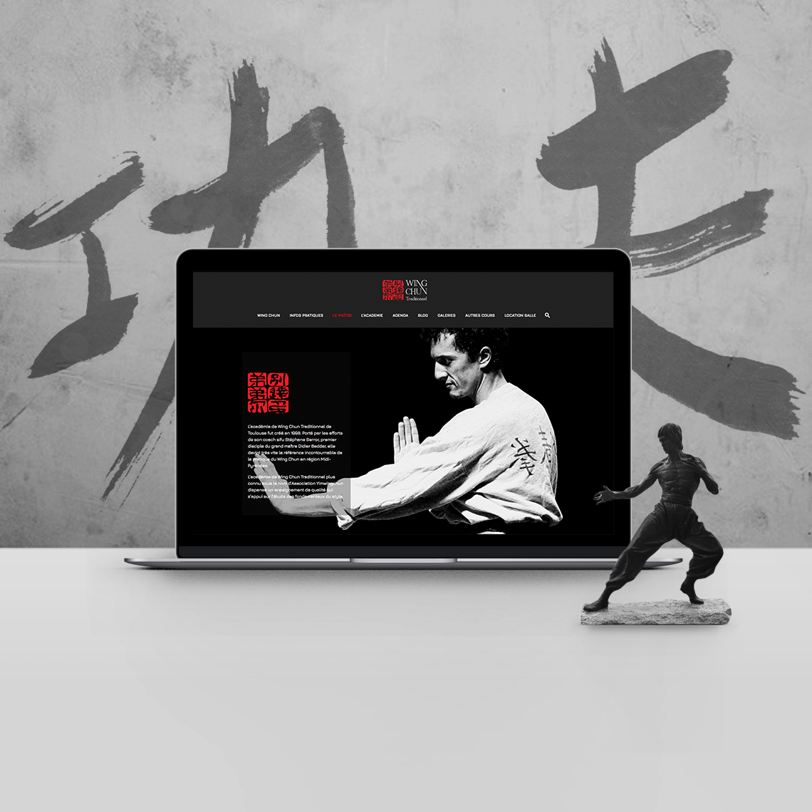site internet école kung fu