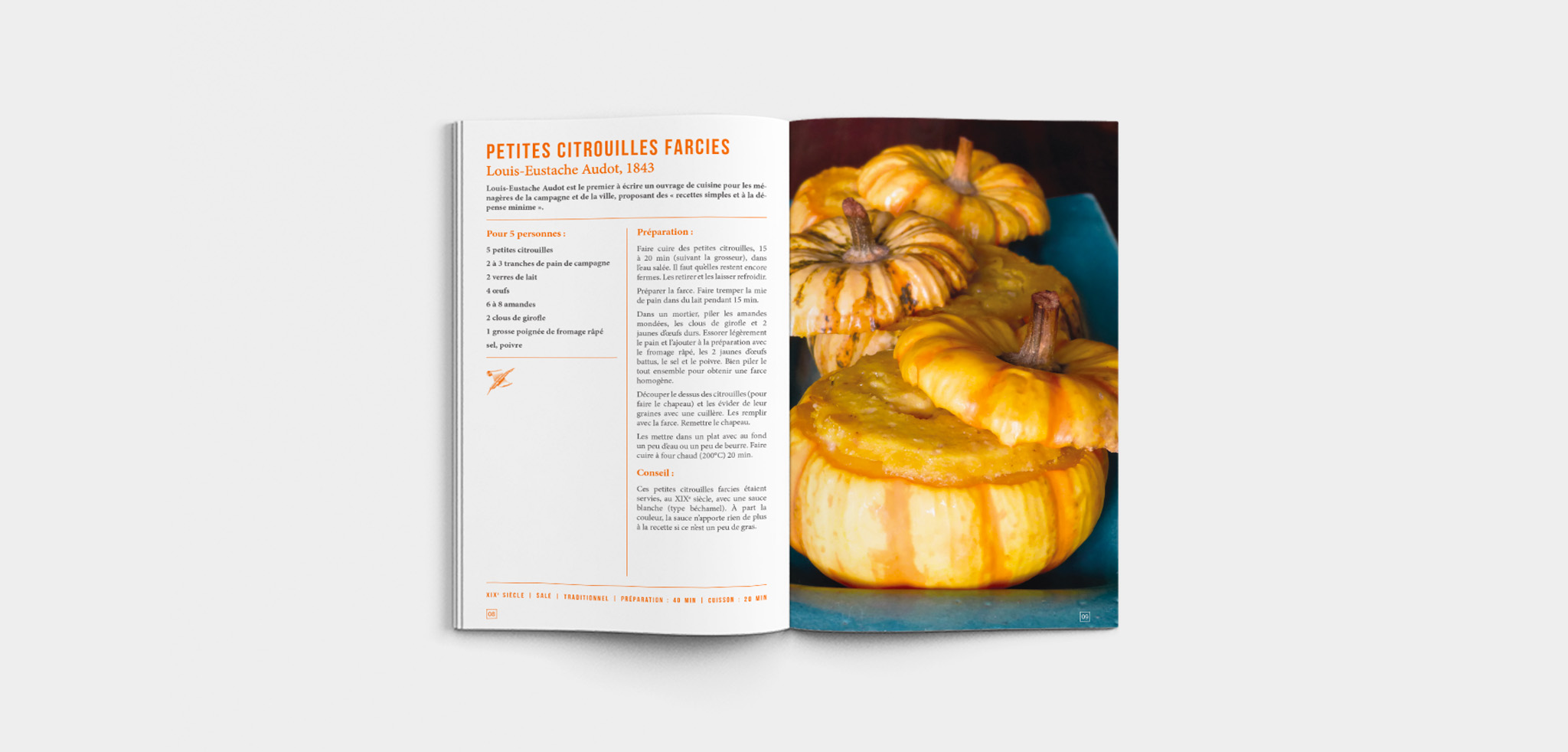 autograff-design-graphique-graphiste-toulouse-france-edition-les-causeries-culinaires-recettes-cuisine-historique-serie-livre-orange-recette